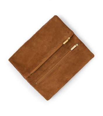 Tory Burch Beaded Foldover Mini Clutch 