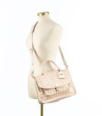 Tory Burch Printed Priscilla Top Handle Crossbody 