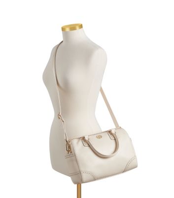 Tory Burch Robinson Spectator Middy Satchel 