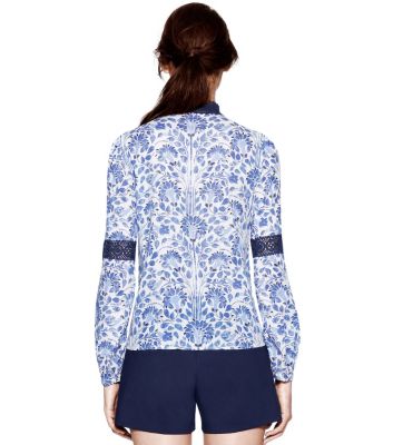 Blue Jay Nerina  Tory Burch Gracelynn Top 
