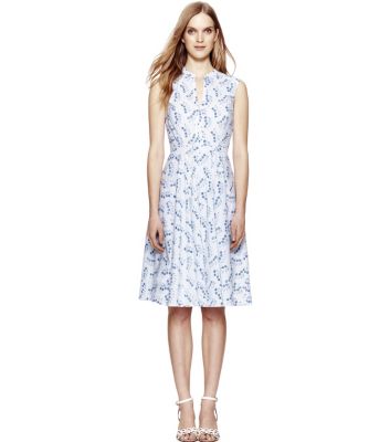 White Bollin  Tory Burch Talley Dress  