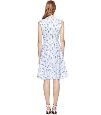 White Bollin  Tory Burch Talley Dress 
