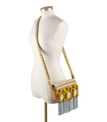 Tory Burch Robinson Mirrored Mini Bag 
