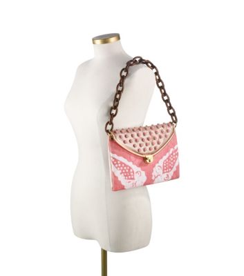 Tory Burch Maddie Pink Tie-dye Shoulder Bag 