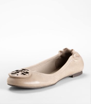 leather reva ballet flat | Tory Burch
