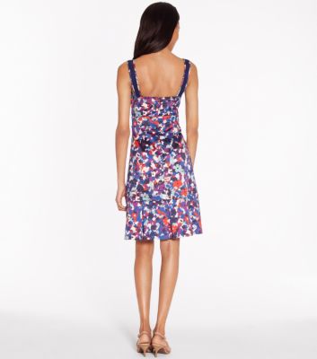 PRINTED BERDINE DRESS