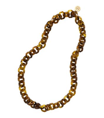 OCTAGON RESIN NECKLACE