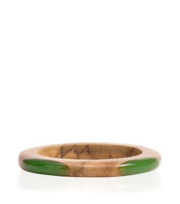 WOOD RESIN EXTRA THIN BANGLE