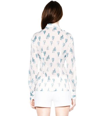 Ivory Bailey  Tory Burch Brigitte Blouse 