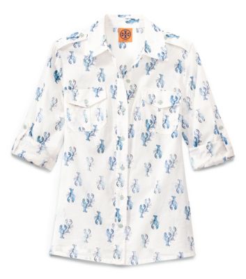 Ivory Bailey  Tory Burch Brigitte Blouse  