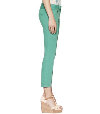 Tory Burch Alexa Cropped Skinny Jean 