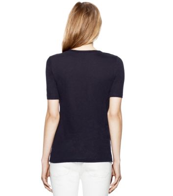 Med Navy Tory Burch Maribel Tee 