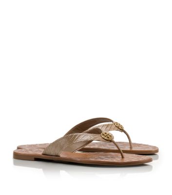 Tory Burch Patent Lizard Thora 2 Sandal  
