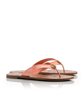 Tory Burch Patent Lizard Thora 2 Sandal  