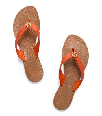 Tory Burch Tumbled Leather Thora 2 Sandal 