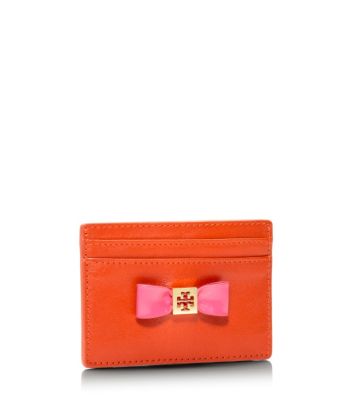 Tory Burch Bow Slim Card Case 