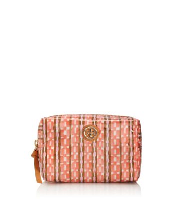 Tory Burch Coated Poplin Brigitte Cosmetic Case  