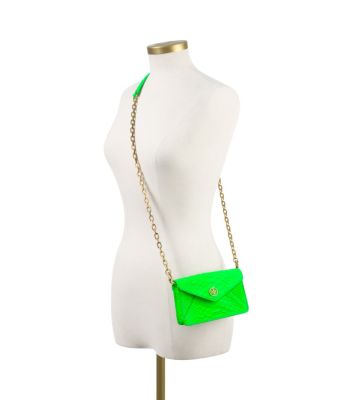 Apple Green Tory Burch Neon Snake Crossbody 