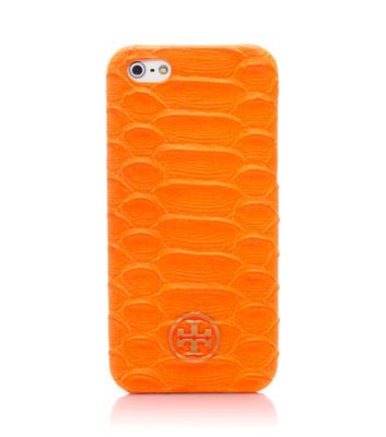 Sunrise Orange Tory Burch Neon Snake Hardshell Case For Iphone 5  