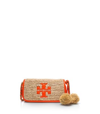 Tory Burch Thea Straw Mini Bag  