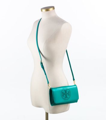 Tory Burch Perf Logo Clutch 