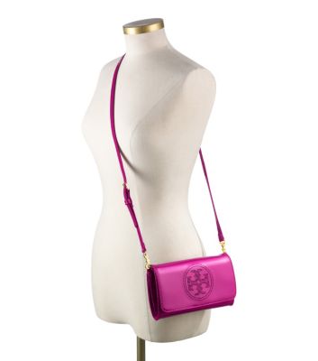 Tory Burch Perf Logo Clutch 