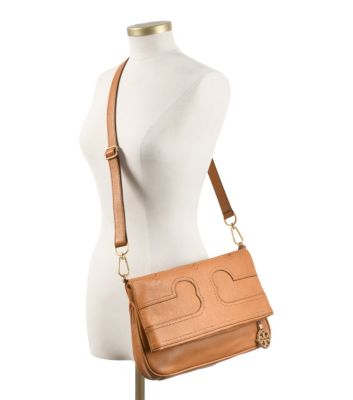 Tory Burch Amalie Foldover Messenger 