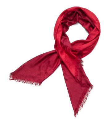 Tory Burch Dip-dye Logo Jacquard Scarf 