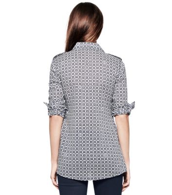 Admiral Blue Halland  Tory Burch Brigitte Tunic 