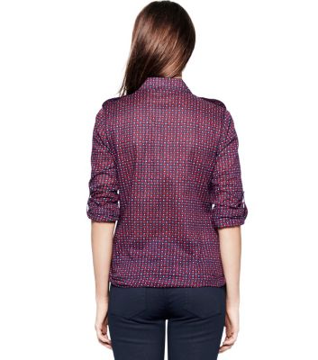Admiral Blue Cayley  Tory Burch Brigitte Tunic 