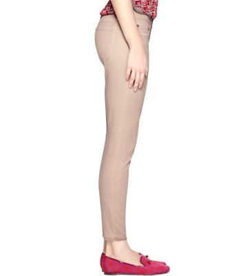 Tory Burch Izzy Zip Ankle Skinny Jean 