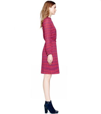Washed Red Wine Hamana  Tory Burch Judi Dress 