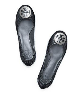 Snake Printed Reva Ballet Flat