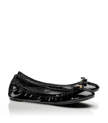Tory Burch Patent Leather Eddie Ballet Flat  