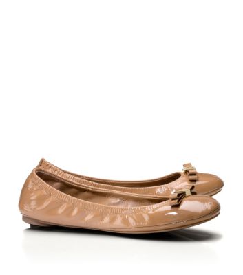 Tory Burch Patent Leather Eddie Ballet Flat  
