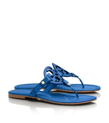 Tory Burch Croc Print Miller Sandal  