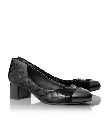 Black/black Tory Burch Patent Leather Kaitlin Pump  