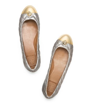 Tory Burch Metallic Kaitlin Ballet Flat 