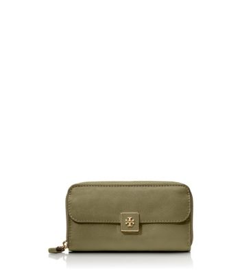 Tory Burch Clara Zip Continental Wallet  