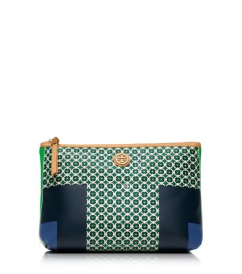 Tory Burch Halland Large Slouchy Cosmetic Case  