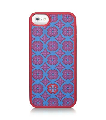 Imperial Purple Multi (combo B) Tory Burch Halland Silicone Case For Iphone 5  