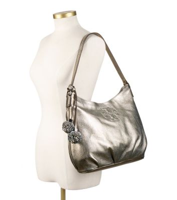 Tory Burch Metallic Thea Hobo 