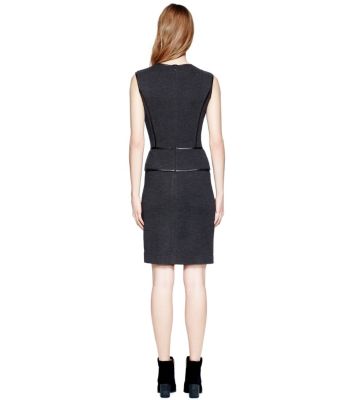 Charcoal Melange/black Tory Burch Violet Dress 