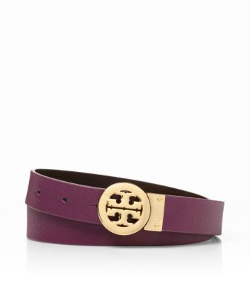 Tory Burch Rotating Logo Belt 
