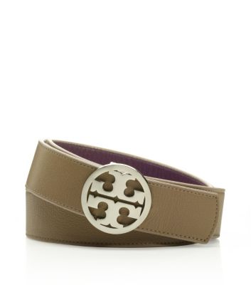 Tory Burch Classic Tory Logo Belt 