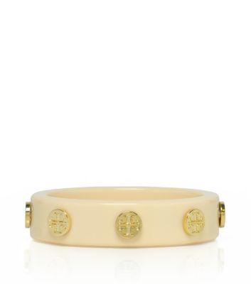 RESIN LOGO STUD BANGLE