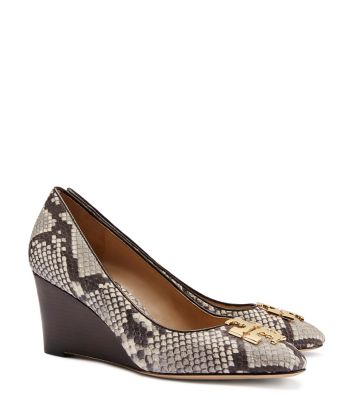 Tory Burch Raleigh Snake-print Wedge : Women's Wedges | Tory Burch