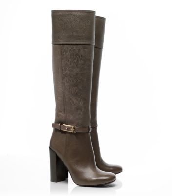 tory burch block heel boots