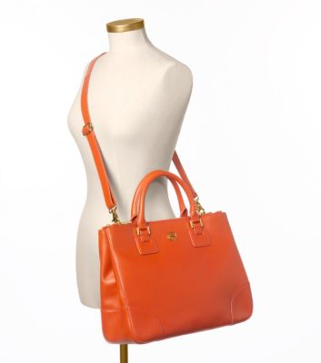 Tory Burch Robinson Double Zip Tote 