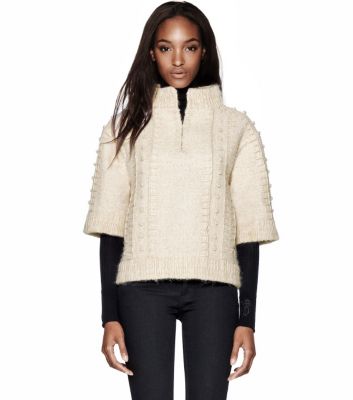 KELSEY SPARKLE BOUCL&Eacute; TWEED TUNIC